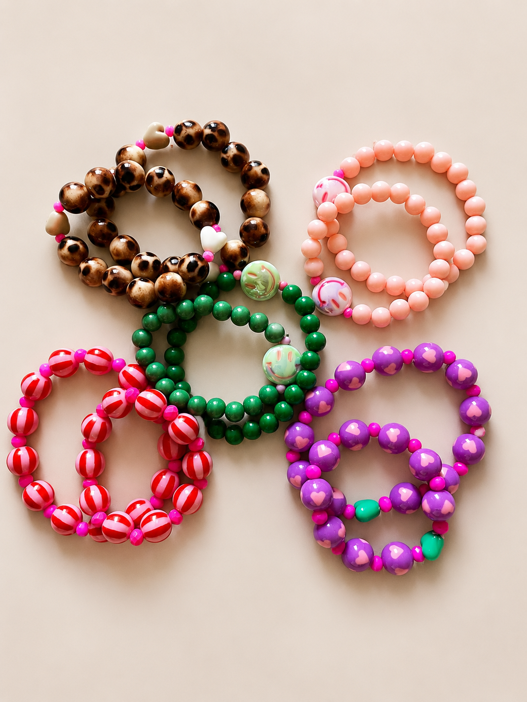 Kleurrijke kralenarmbandjes van Colori Ribelle