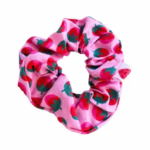 Scrunchie pink tomato