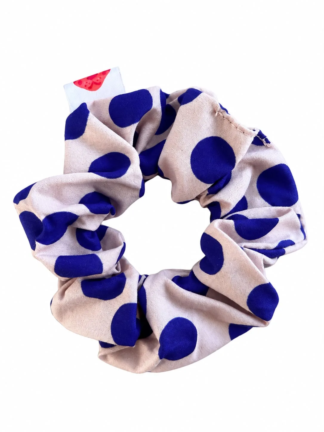 Scrunchie blue dots — Scrunchies — Colori Ribelle