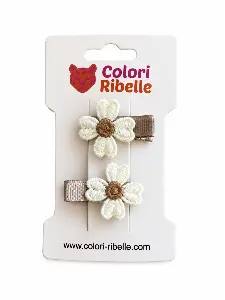 Babyspeldjes bloemen creme