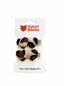 Babyspeldjes leopard hartjes
