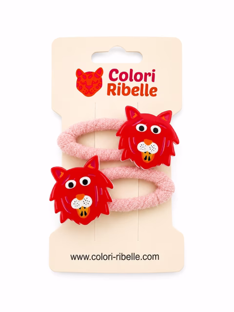Haarspeldjes red lou (big) — Haaraccessoires — Colori Ribelle