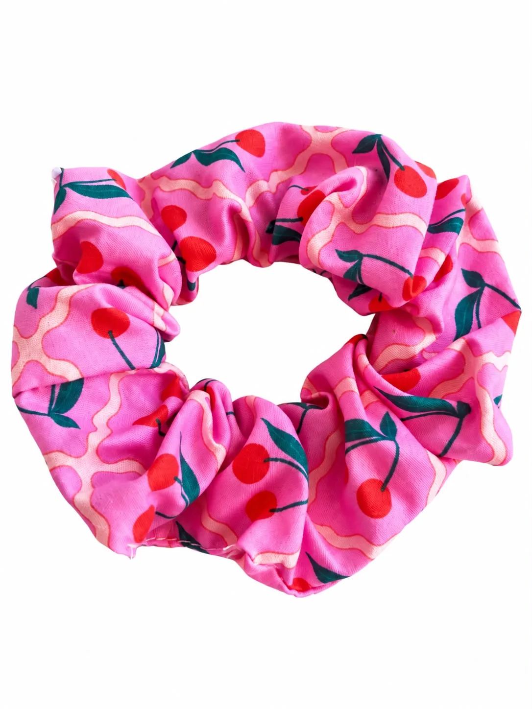 Scrunchie cherry pink — Scrunchies — Colori Ribelle