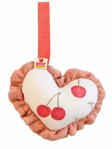 Speenknuffel heart cherry