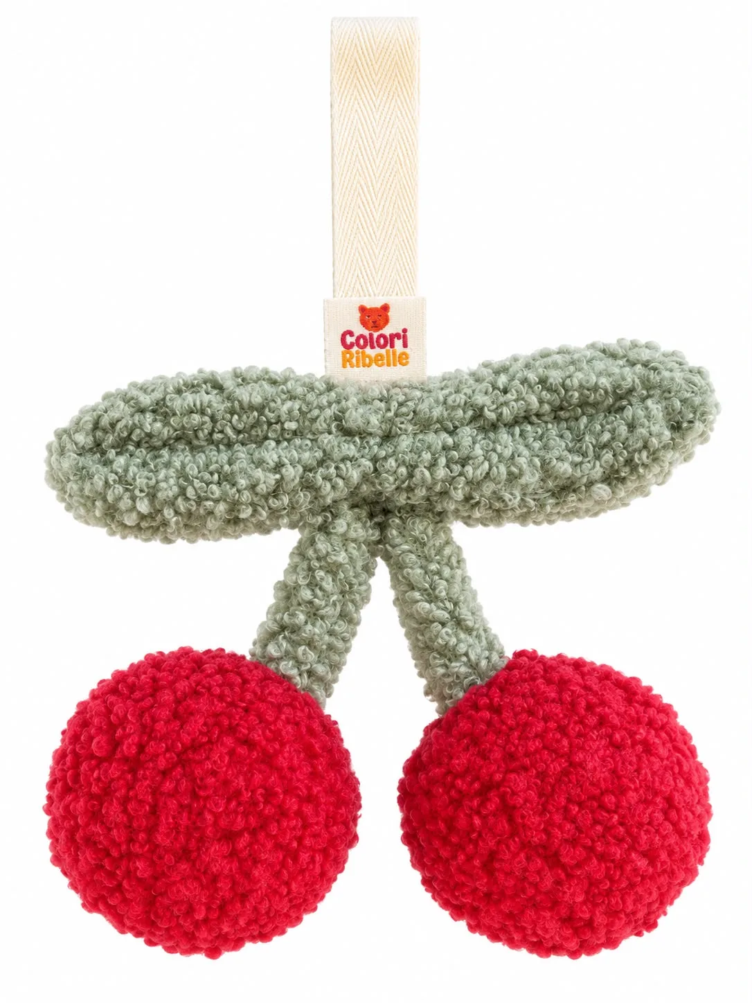 Speenknuffel cherry — Speenkoorden en speenknuffels — Colori Ribelle
