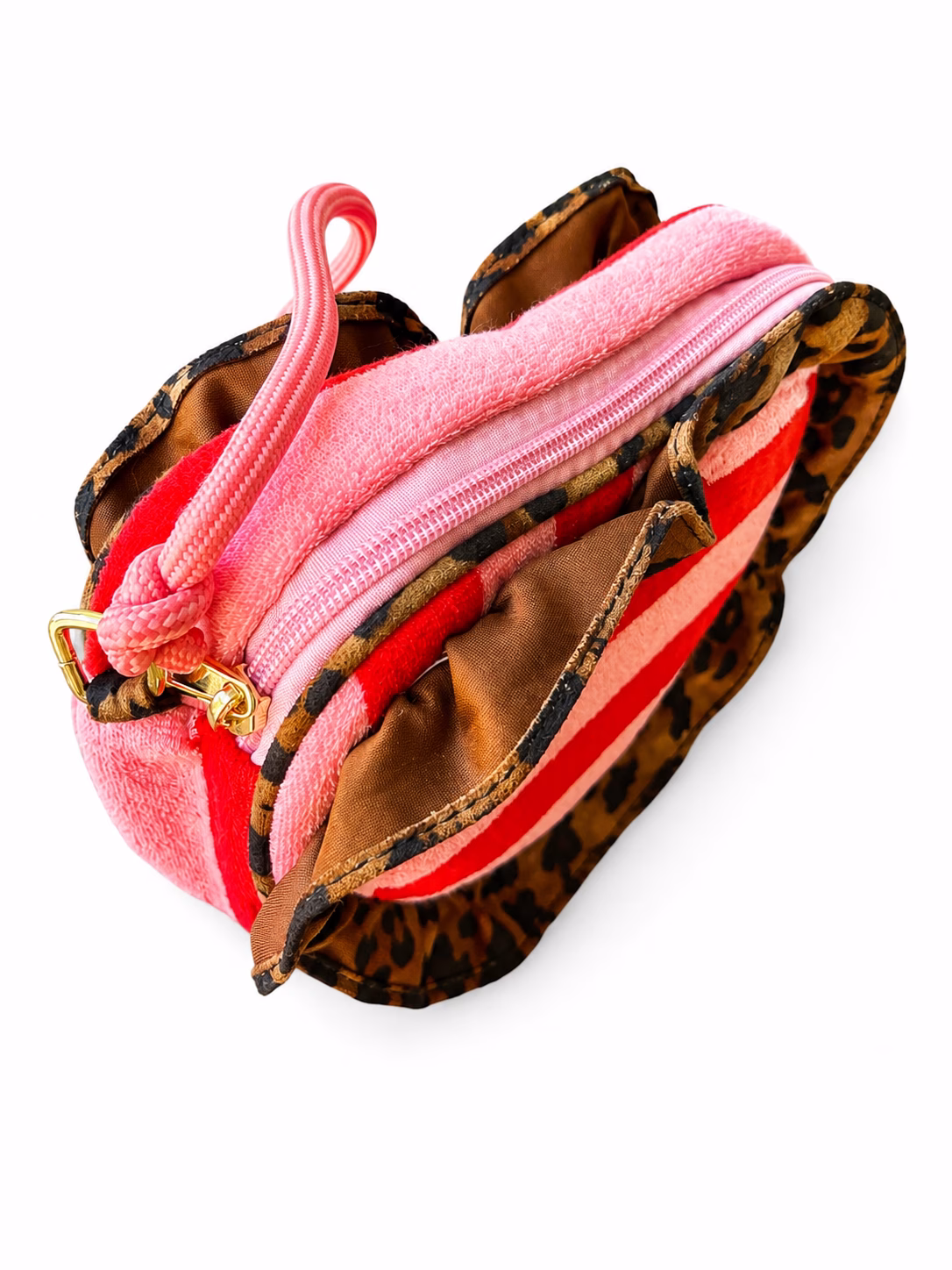 Tasje hart met Leopard ruffle — extra foto 2